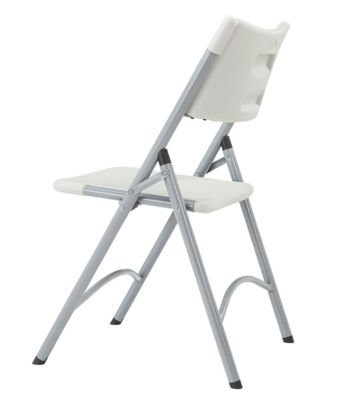 Image showing  600 Series Heavy-Duty Plastic Folding Chairs, 300 lb. Capacity, 4-Pack
