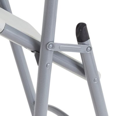 Image showing 5 th National Public Seating 600 Series Heavy-Duty Plastic Folding Chairs, 300 lb. Capacity, 4-Pack