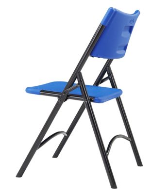 Image showing  600 Series Heavy-Duty Plastic Folding Chairs, 300 lb. Capacity, 4-Pack
