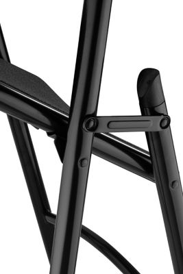 Image showing 7 th National Public Seating 600 Series Heavy-Duty Plastic Folding Chairs, 300 lb. Capacity, 4-Pack