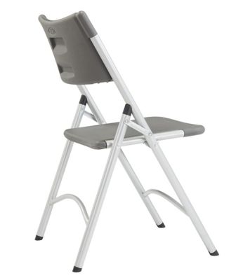 Image showing  600 Series Heavy-Duty Plastic Folding Chairs, 300 lb. Capacity, 4-Pack