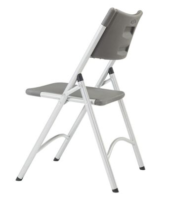 Image showing  600 Series Heavy-Duty Plastic Folding Chairs, 300 lb. Capacity, 4-Pack