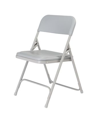 Image showing  800 Series Premium Lightweight Plastic Folding Chairs, 480 lb. Capacity, 4-Pack