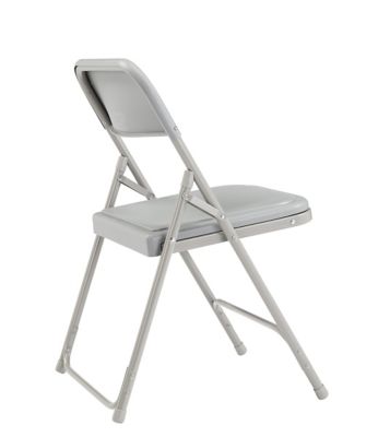 Image showing  800 Series Premium Lightweight Plastic Folding Chairs, 480 lb. Capacity, 4-Pack