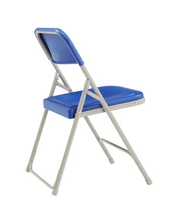 Image showing  800 Series Premium Lightweight Plastic Folding Chairs, 480 lb. Capacity, 4-Pack