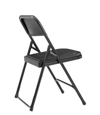 Image showing  800 Series Premium Lightweight Plastic Folding Chairs, 480 lb. Capacity, 4-Pack
