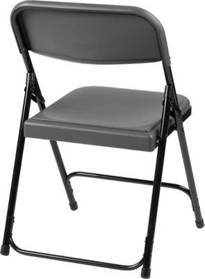 Image showing 5 th National Public Seating 800 Series Premium Lightweight Plastic Folding Chairs, 480 lb. Capacity, 4-Pack