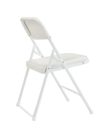 Image showing  800 Series Premium Lightweight Plastic Folding Chairs, 480 lb. Capacity, 4-Pack