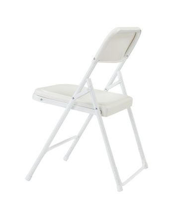 Image showing  800 Series Premium Lightweight Plastic Folding Chairs, 480 lb. Capacity, 4-Pack