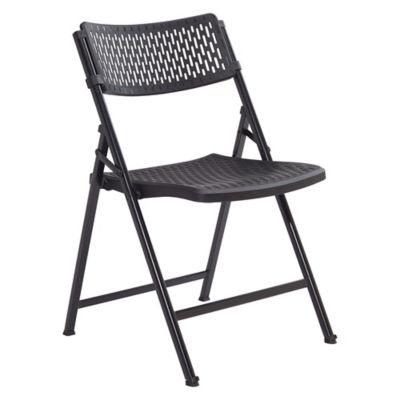 National Public Seating AirFlex Series Premium Polypropylene Folding Chairs, 1,000 lb. Capacity, 4-Pack