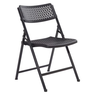 Image showing  AirFlex Series Premium Polypropylene Folding Chairs, 1,000 lb. Capacity, 4-Pack
