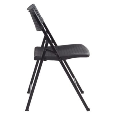 Image showing  AirFlex Series Premium Polypropylene Folding Chairs, 1,000 lb. Capacity, 4-Pack