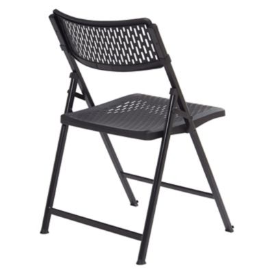 Image showing  AirFlex Series Premium Polypropylene Folding Chairs, 1,000 lb. Capacity, 4-Pack