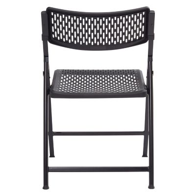 Image showing 5 th National Public Seating AirFlex Series Premium Polypropylene Folding Chairs, 1,000 lb. Capacity, 4-Pack