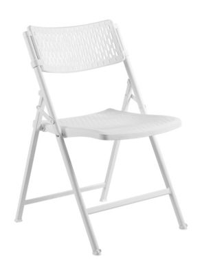 Image showing  AirFlex Series Premium Polypropylene Folding Chairs, 1,000 lb. Capacity, 4-Pack