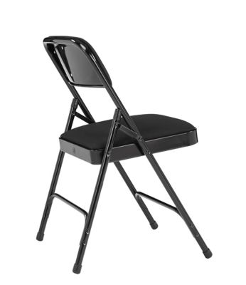 Image showing  2200 Series Deluxe Fabric Upholstered Double Hinge Premium Folding Chairs, 480 lb. Capacity, 4-Pack