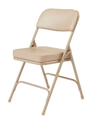 Image showing  3200 Series Premium 2 in. Vinyl Upholstered Double Hinge Folding Chairs, 2-Pack
