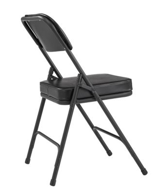 Image showing  3200 Series Premium 2 in. Vinyl Upholstered Double Hinge Folding Chairs, 2-Pack