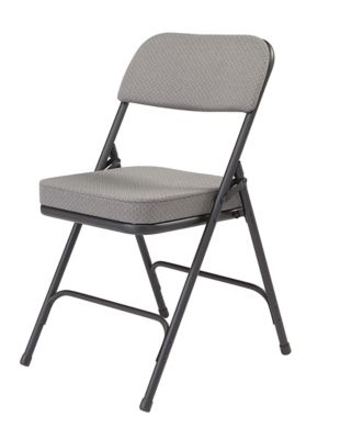 Image showing  3200 Series Premium 2 in. Fabric Upholstered Double Hinge Folding Chairs, 300 lb. Capacity, 2-Pack