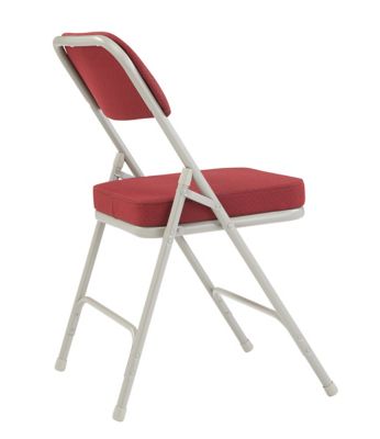 Image showing  3200 Series Premium 2 in. Fabric Upholstered Double Hinge Folding Chairs, 300 lb. Capacity, 2-Pack
