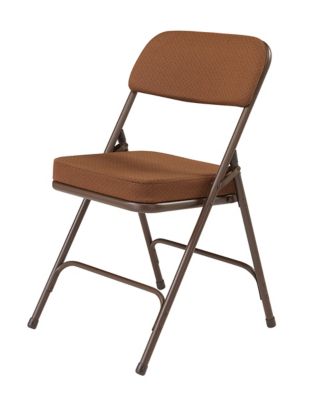 Image showing  3200 Series Premium 2 in. Fabric Upholstered Double Hinge Folding Chairs, 300 lb. Capacity, 2-Pack