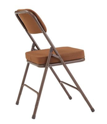 Image showing  3200 Series Premium 2 in. Fabric Upholstered Double Hinge Folding Chairs, 300 lb. Capacity, 2-Pack
