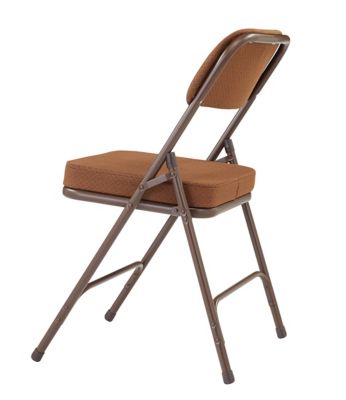 Image showing  3200 Series Premium 2 in. Fabric Upholstered Double Hinge Folding Chairs, 300 lb. Capacity, 2-Pack