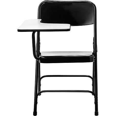 National Public Seating 5200 Series Right Side Tablet Arm Folding Chairs, 2-Pack