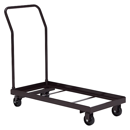 National Public Seating Folding Chair Dolly for Storage and Transport