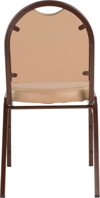 Image showing 6 th National Public Seating 9200 Vinyl Stack Chairs, 2-Pack