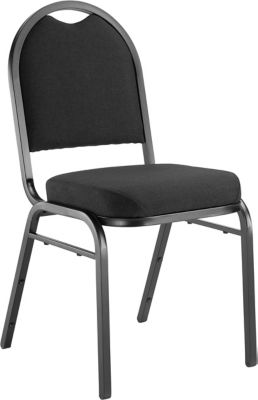 Image showing  9200 Fabric Stack Chair Steel Sandtex Frame, 2-Pack