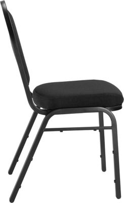 Image showing  9200 Fabric Stack Chair Steel Sandtex Frame, 2-Pack