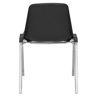 Image showing  8100 Series Poly Shell Stacking Chair, Black