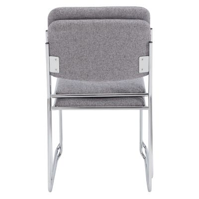 Image showing  8600 Series Fabric Stacking Chairs, Gray, 2 pk.