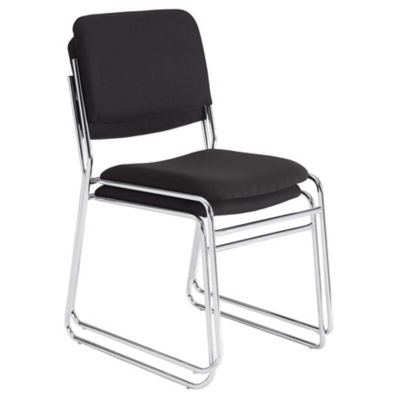 Image showing  8600 Series Fabric Stacking Chairs, Gray, 2 pk.
