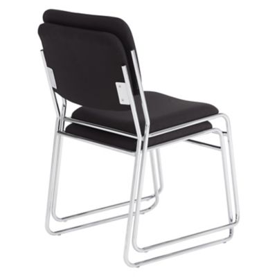 Image showing  8600 Series Fabric Stacking Chairs, Gray, 2 pk.