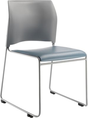 Image showing  Cafetorium Vinyl Stacking Chairs, 4-Pack