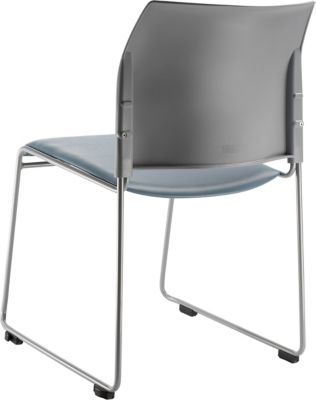 Image showing  Cafetorium Vinyl Stacking Chairs, 4-Pack