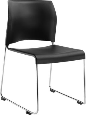 Image showing  Cafetorium Plastic Stack Chairs, 4-Pack