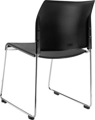 Image showing  Cafetorium Plastic Stack Chairs, 4-Pack