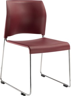 Image showing  Cafetorium Plastic Stack Chairs, 4-Pack