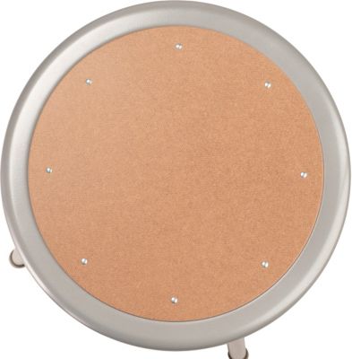 Image showing  Height-Adjustable Steel Stools, 2-Pack, 19-27 in., Gray