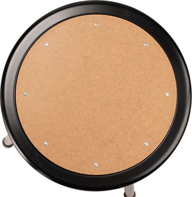 Image showing  Heavy-Duty Steel Stools, 2-Pack, 18 in., Black