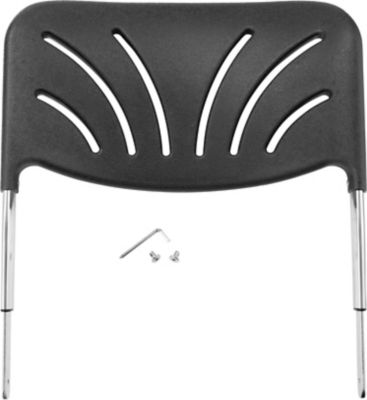 Image showing 7 th National Public Seating Elephant Z-Stool with Backrest, 24 in.