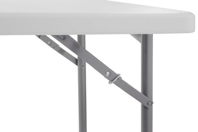 Image showing  36 in. x 36 in. Heavy-Duty Folding Table, Gray