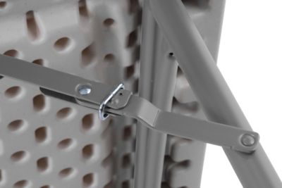 Image showing  36 in. x 36 in. Heavy-Duty Folding Table, Gray