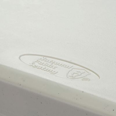 Image showing 7 th National Public Seating 30 in. x 60 in. Heavy-Duty Folding Table, Gray