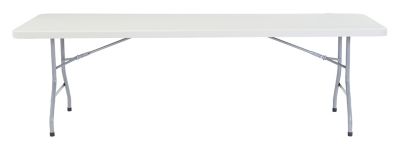 Image showing  Heavy-Duty Folding Table, 30 in. x 96 in., Gray
