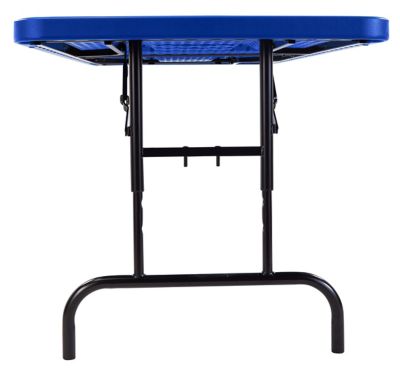 Image showing  Height-Adjustable Heavy-Duty Folding Table