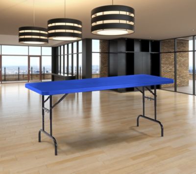 Image showing 6 th National Public Seating Height-Adjustable Heavy-Duty Folding Table